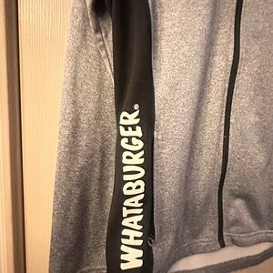 Whataburger Gray and Black jacket